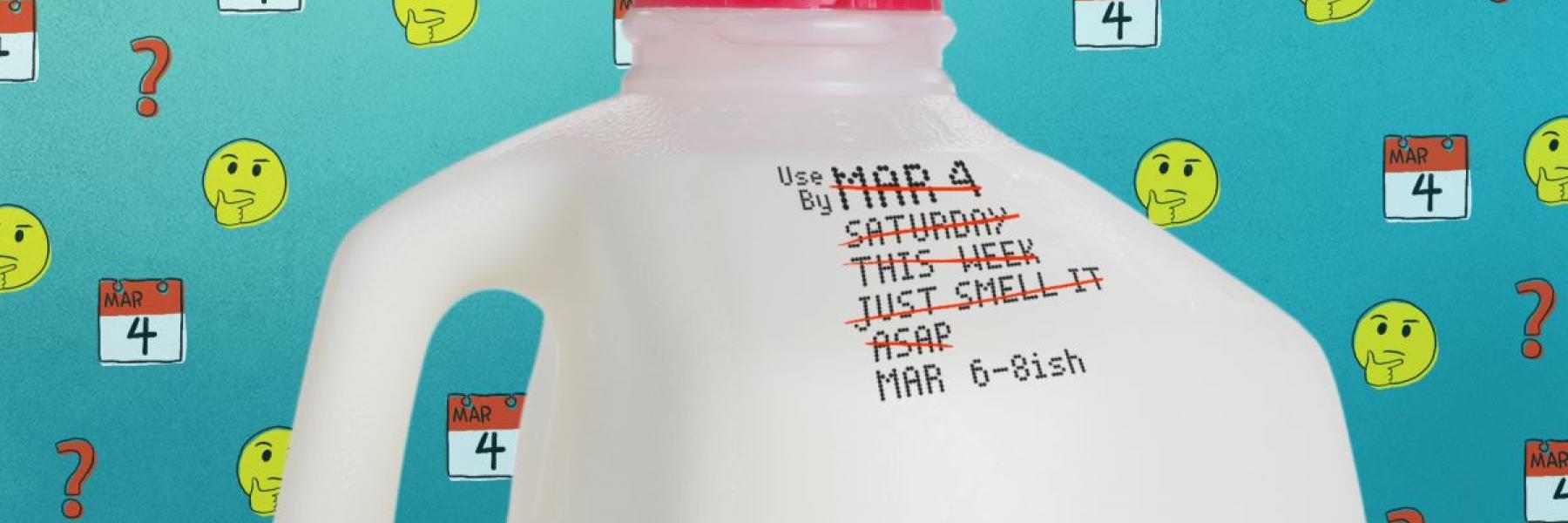 كم من الوقت يبقى الحليب صالحًا للاستهلاك بعد تاريخ انتهاء الصلاحية؟