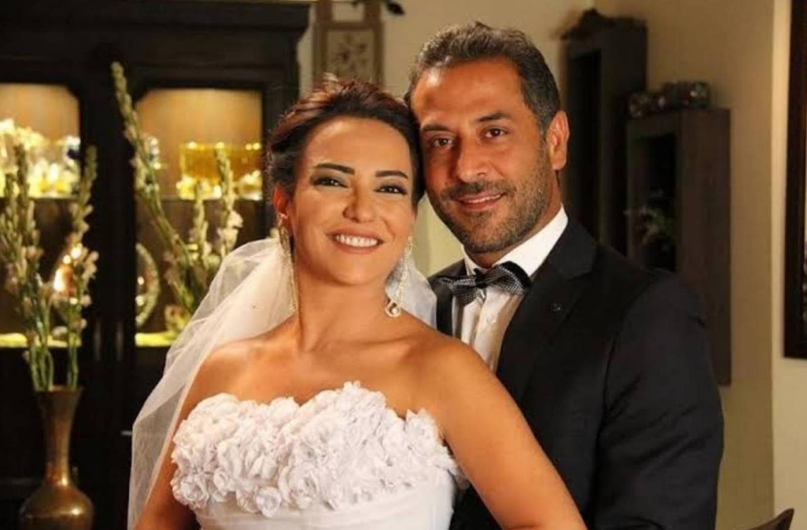 أمل عرفة وعبد المنعم عمايري