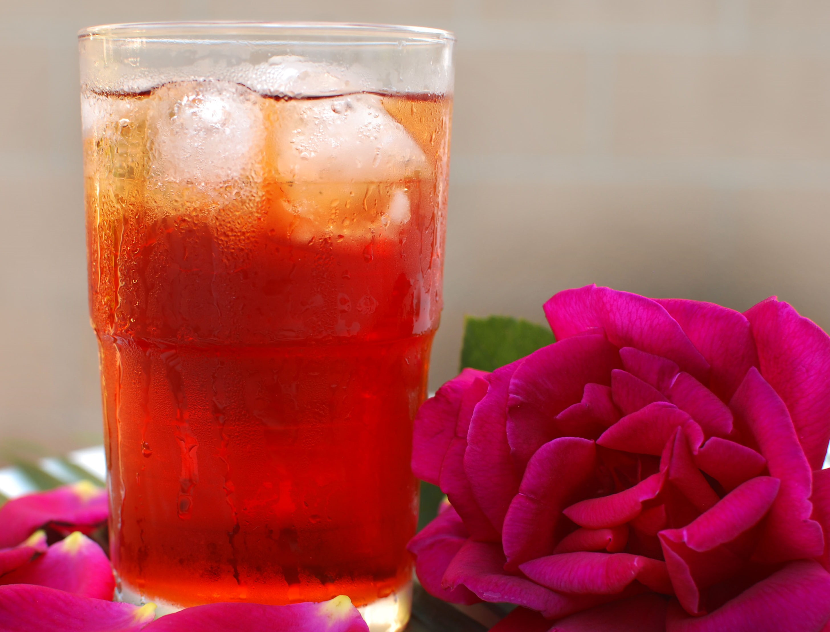 شراب الورد المميز.. الخاص بالدايت حلوة