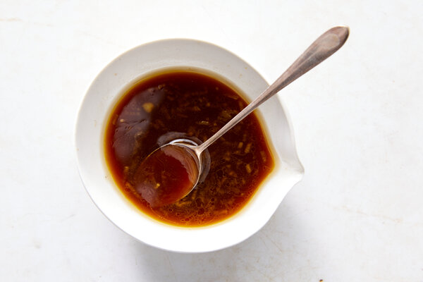 Ø§ÙØµÙصة: Wasabi-Soy Vinaigrette