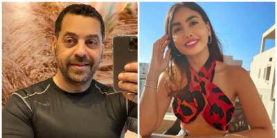 طارق العريان مع حبيبته نيكول سعفان بظهور علني نادر!