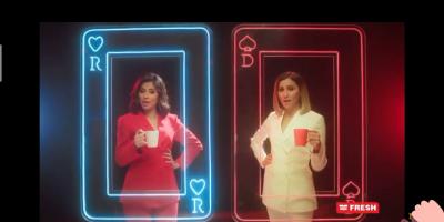 روبي ودينا الشربيني تشعلان الساحل الشمالي بـ