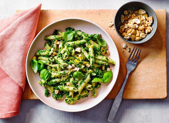 باستا خضراء