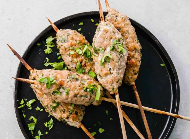 كفتة الدجاج المشوية