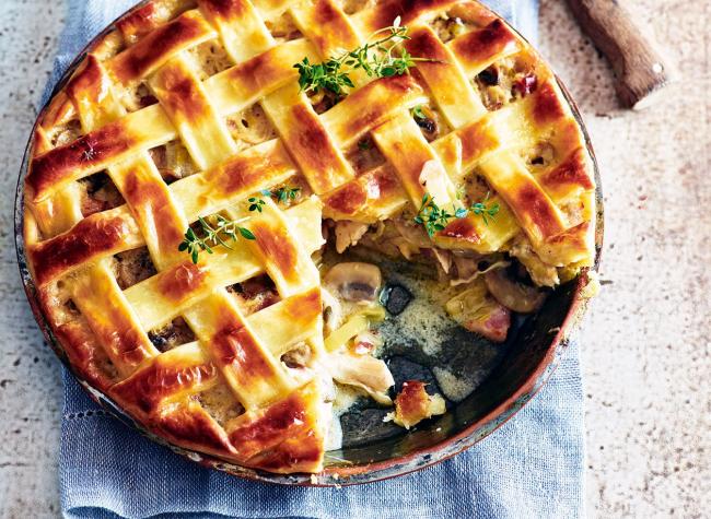 فطيرة الدجاج