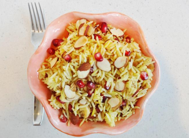 رز ايراني بالرمان