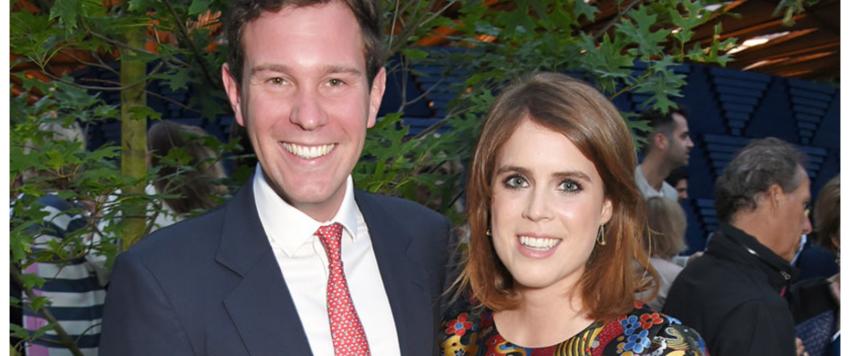 الأميرة يوجيني وزوجها