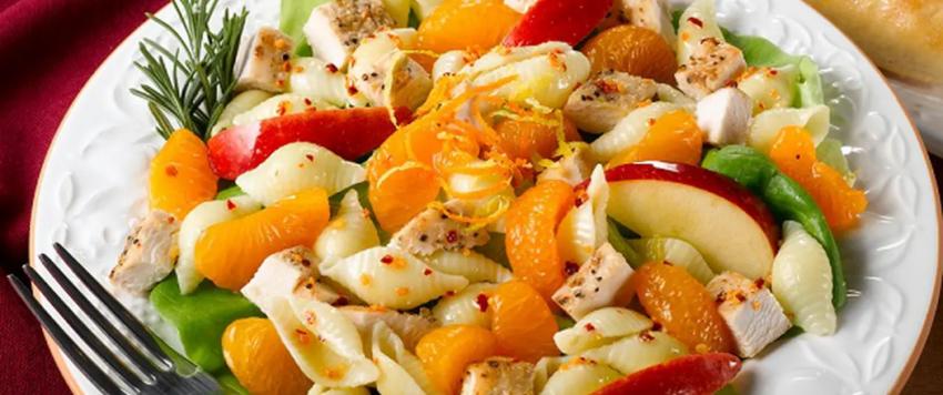 سلطة الدجاج والبرتقال