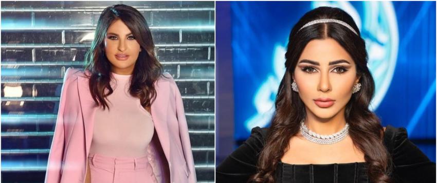 شذى حسون ومهيرة عبدالعزيز