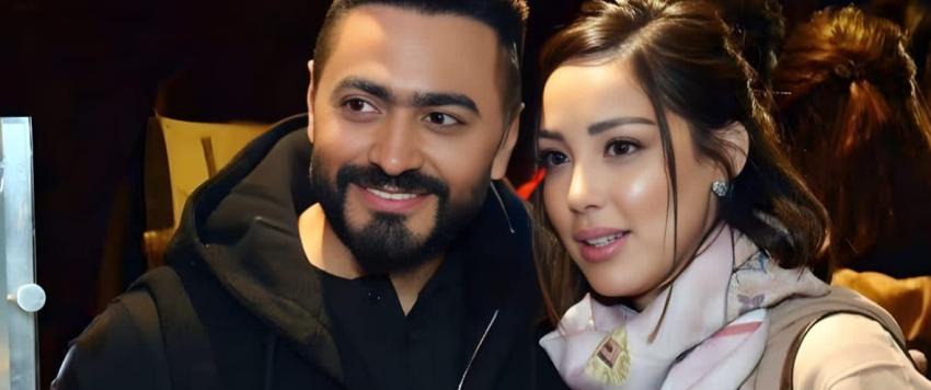 هل يارا السكري سبب انفصال تامر حسني وبسمة بوسيل؟