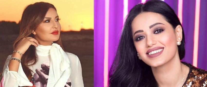 شذى حسون ورحمة رياض 