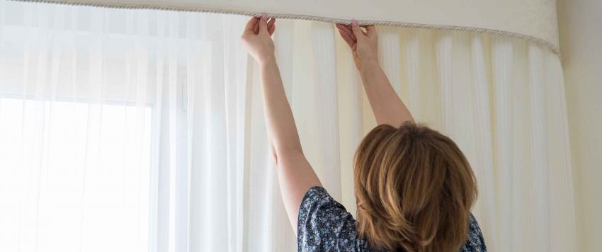 نظفي الستائر بطريقة سهلة