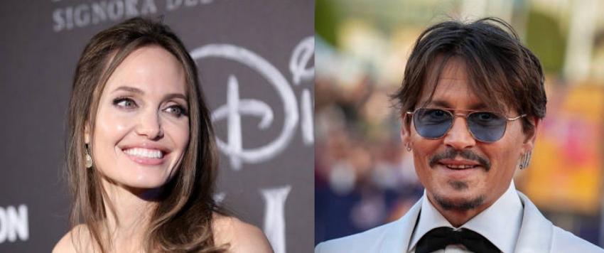 جوني ديب وأنجلينا جولي