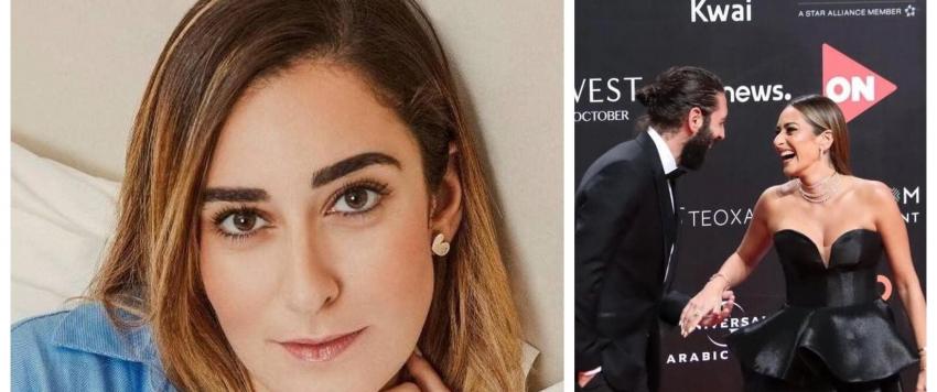 أمينة خليل وتامر هاشم 