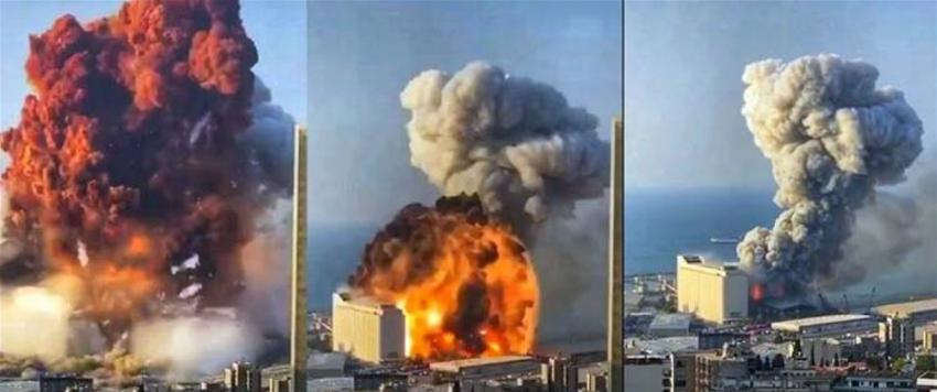 انفجار مرفأ بيروت