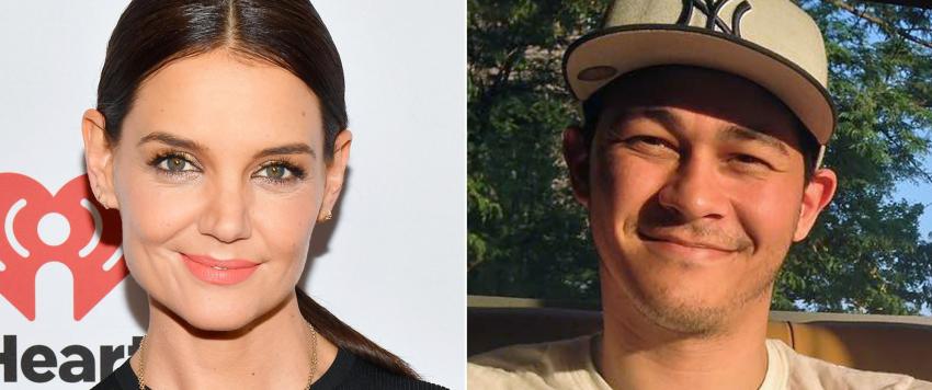 كاتي هولمز تؤكد علاقتها بالشيف ايميلي فيتالي جونيور