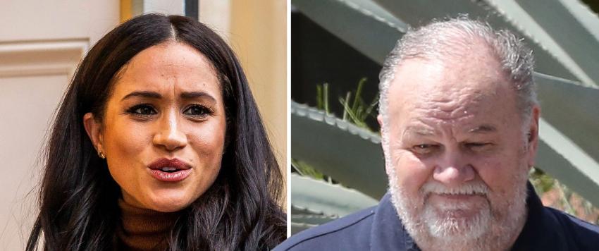 ميغان ماركل ووالدها