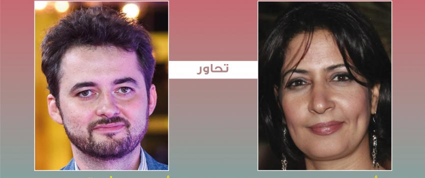 تحاور الناقدة المصرية د.أمل الجمل المخرج أبو بكر شوقي ضيف لقاءات مركز السينما العربية على انستغرام