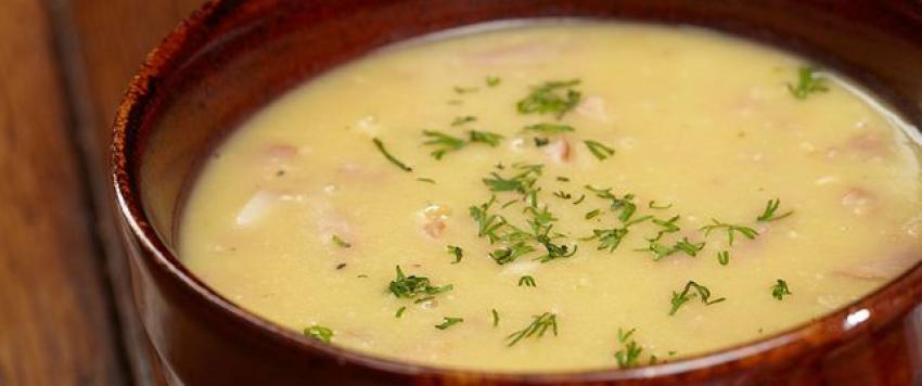 شوربة الشوفان الشهية باللحم