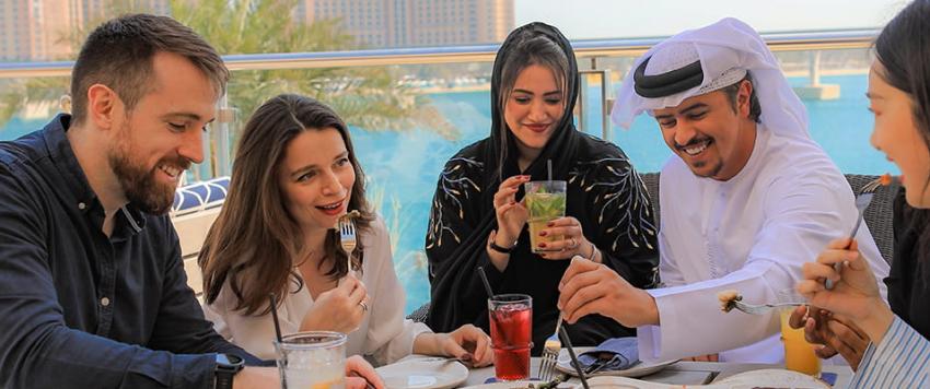 ألعاب نارية تنير سماء دبي خلال مهرجان دبي للمأكولات 2020 ألعاب نارية تنير سماء دبي خلال مهرجان دبي للمأكولات 2020