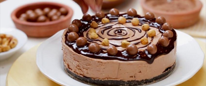 تشيز كيك النوتيلا