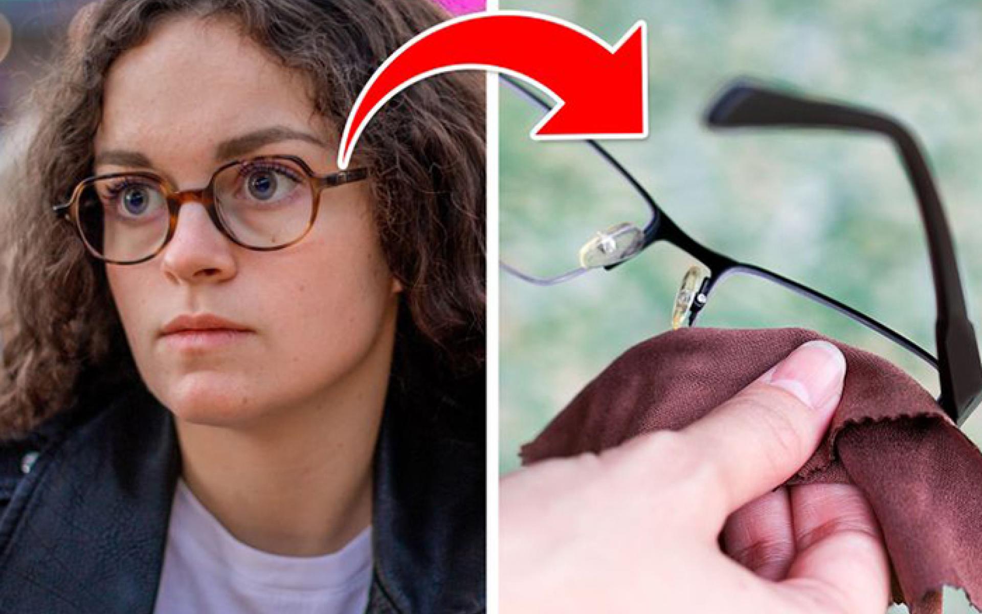 عدم تنظيف النظارات عدم تنظيف النظارات