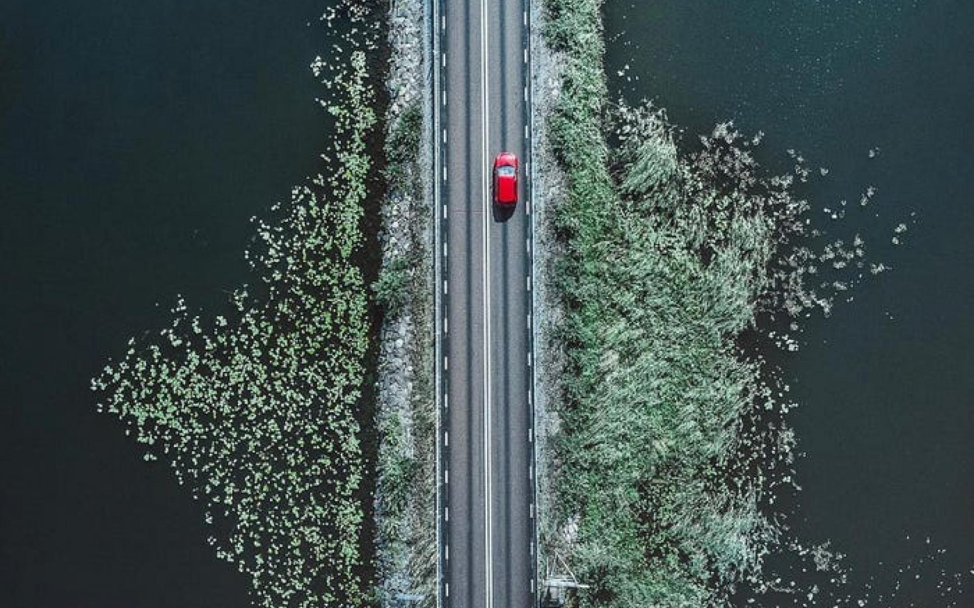 أحد الطرق في السويد أحد الطرق في السويد