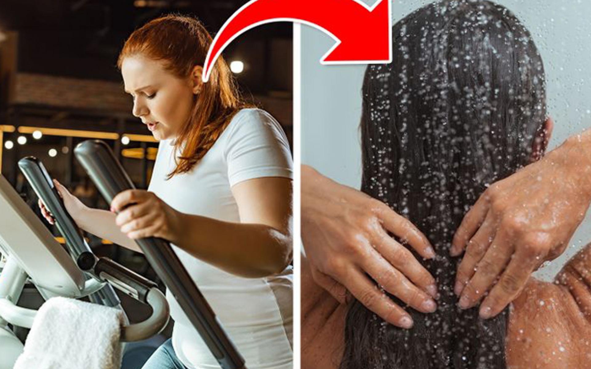 عدم الاغتسال بعد ممارسة الرياضة عدم الاغتسال بعد ممارسة الرياضة