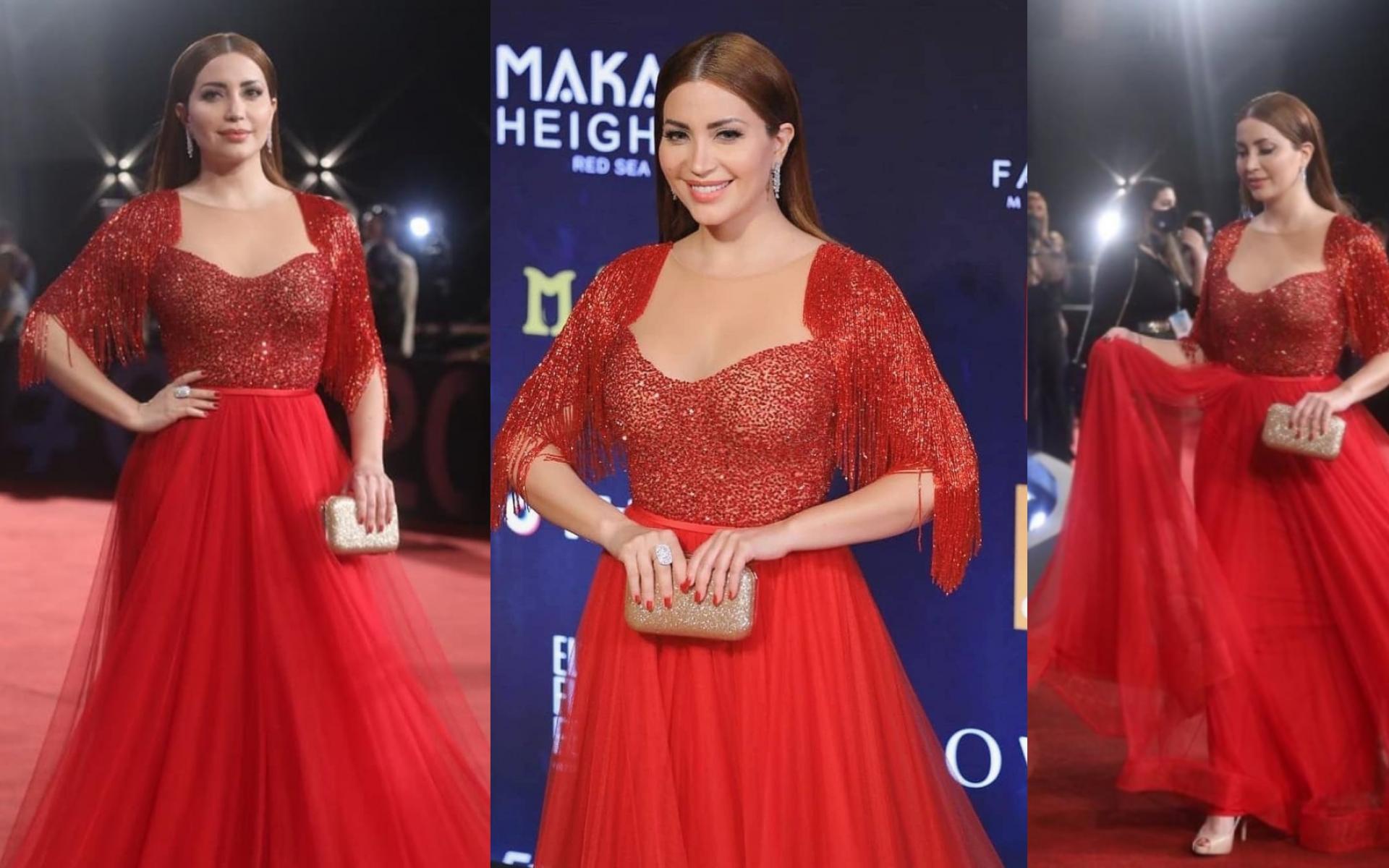 نسرين طافش من مهرجان الجونة السينمائي بإطلالة من توقيع يوسف الجسمي نسرين طافش من مهرجان الجونة السينمائي بإطلالة من توقيع يوسف الجسمي